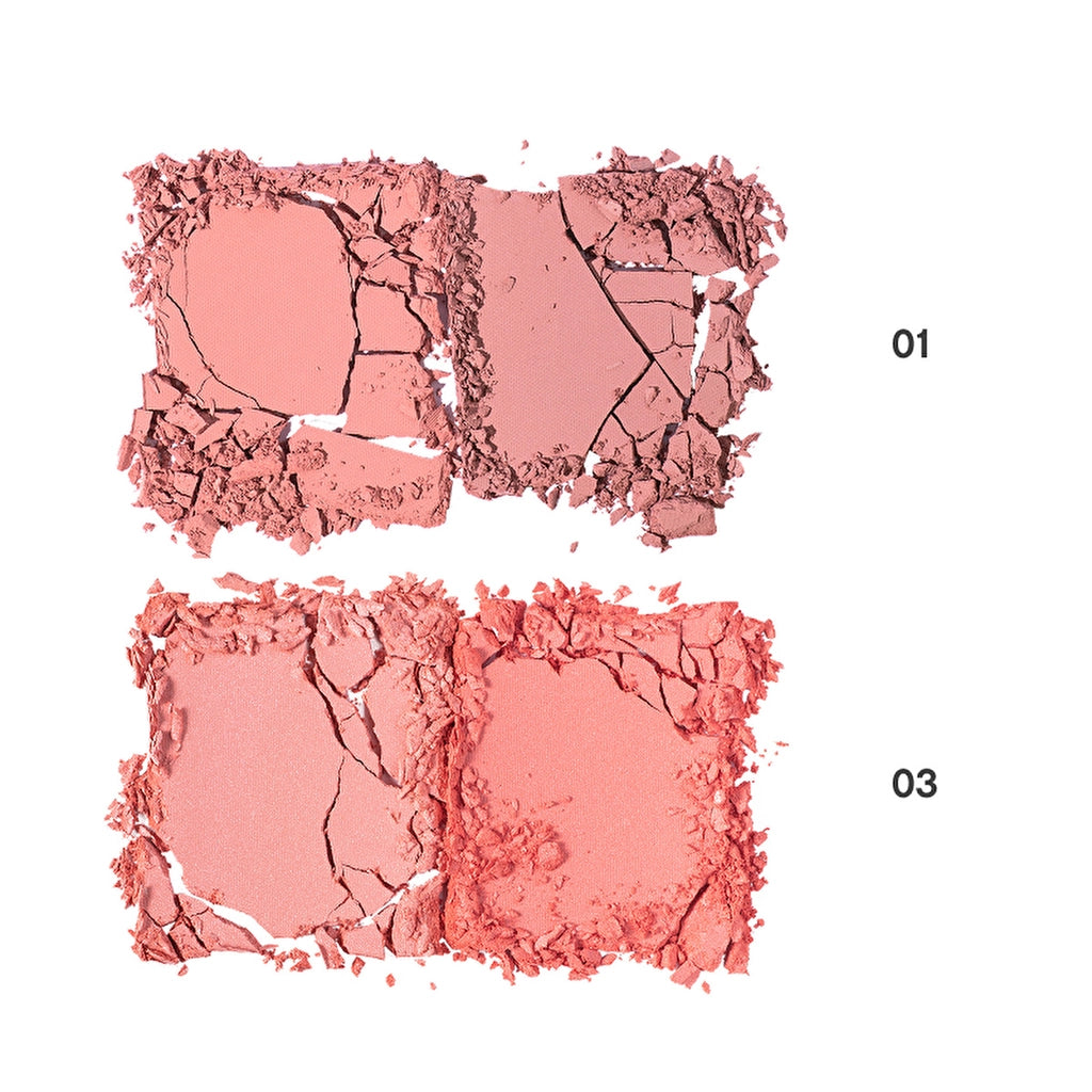 Vivienne Sabo Blush Palette Natural Blush 03 Peach - Silky Texture &amp; Natural Radiant Finish