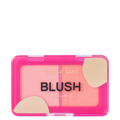Vivienne Sabo Blush Palette Natural Blush 03 Peach - Silky Texture &amp; Natural Radiant Finish