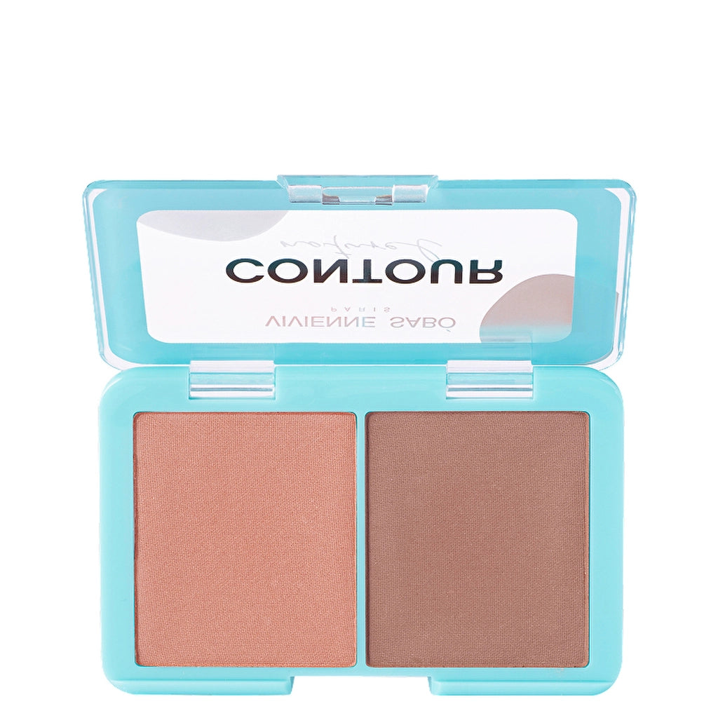 Vivienne Sabo Contour Natural Face Sculpting Palette Contour Palette 04 Sand Bronze - Silky Texture &amp; Seamless Blend