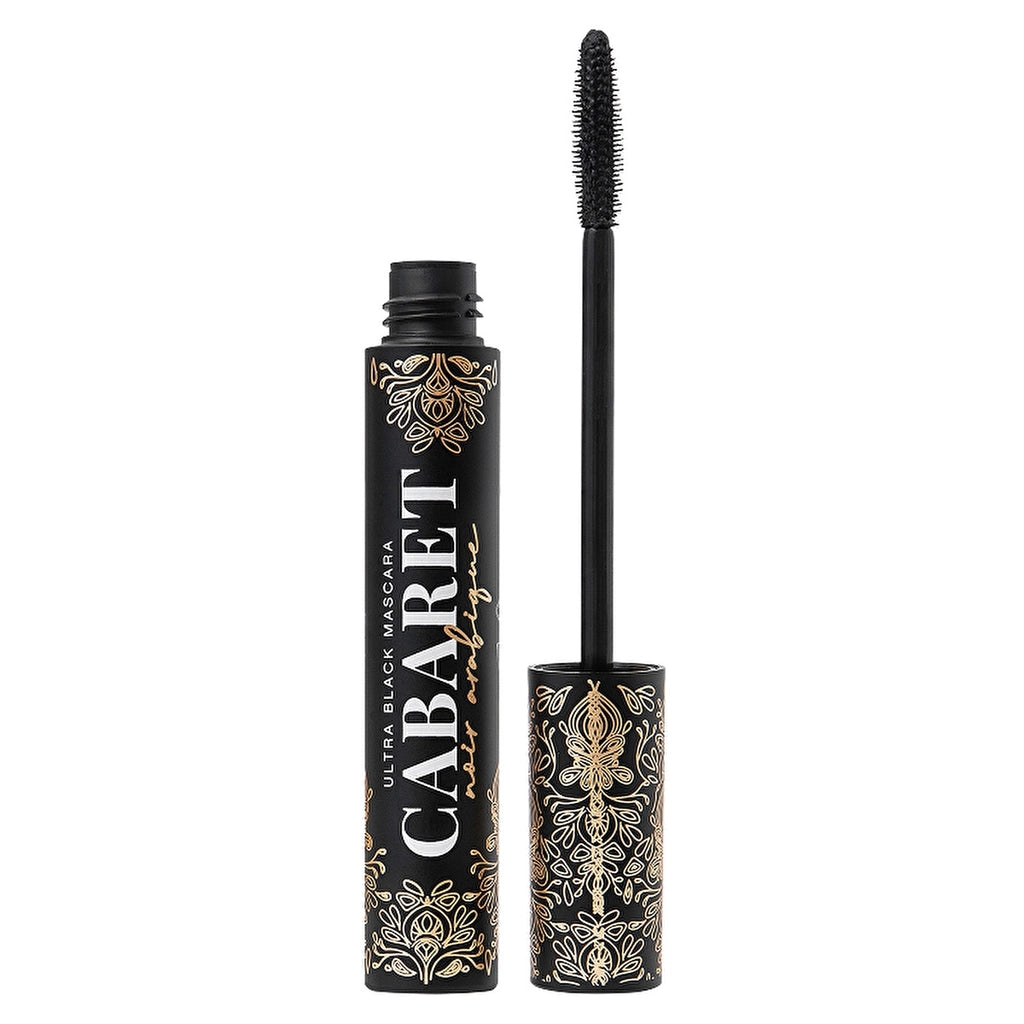 Vivienne Sabo Cabaret Noir Arabique 01 Black - Ultra-Black Volumizing Mascara for Dramatic, Long-Lasting Lashes