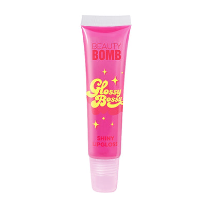Beauty Bomb Glossy Bossy Lip Gloss 04 Hey Babe - High-Shine with Sweet Scent