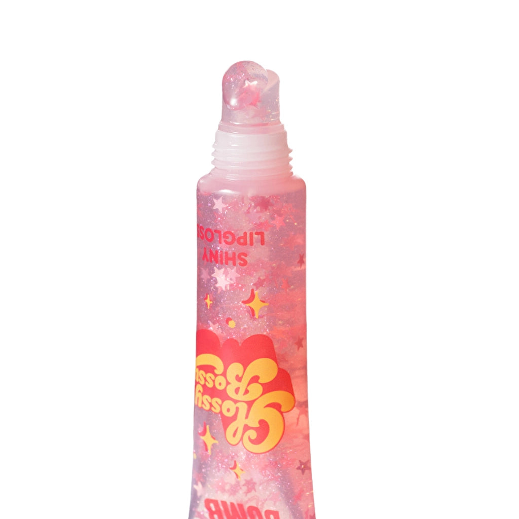 Beauty Bomb Glossy Bossy Lip Gloss 04 Hey Babe - High-Shine with Sweet Scent
