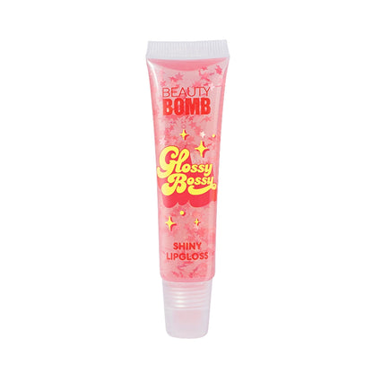 Beauty Bomb Glossy Bossy Lip Gloss 03 Double Date - High-Shine with Sweet Scent
