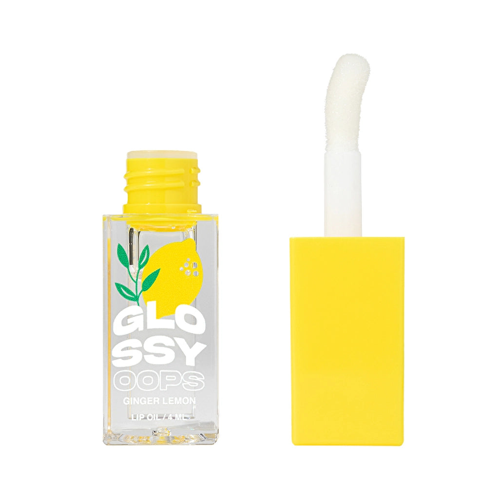 Beauty Bomb Lip Oil Glossy Oops 03 Ginger Lemon - Hydrating Lip Oil with Glossy Finish
