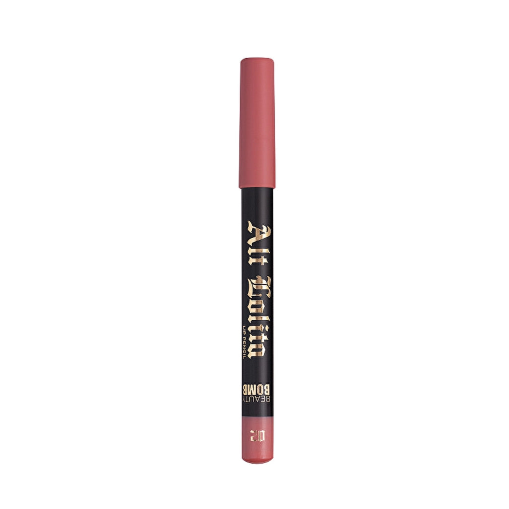 Beauty Bomb Lip Pencil Alt Lolita 01 Pannacota - Long-Lasting Matte Lip Liner for Precise Definition