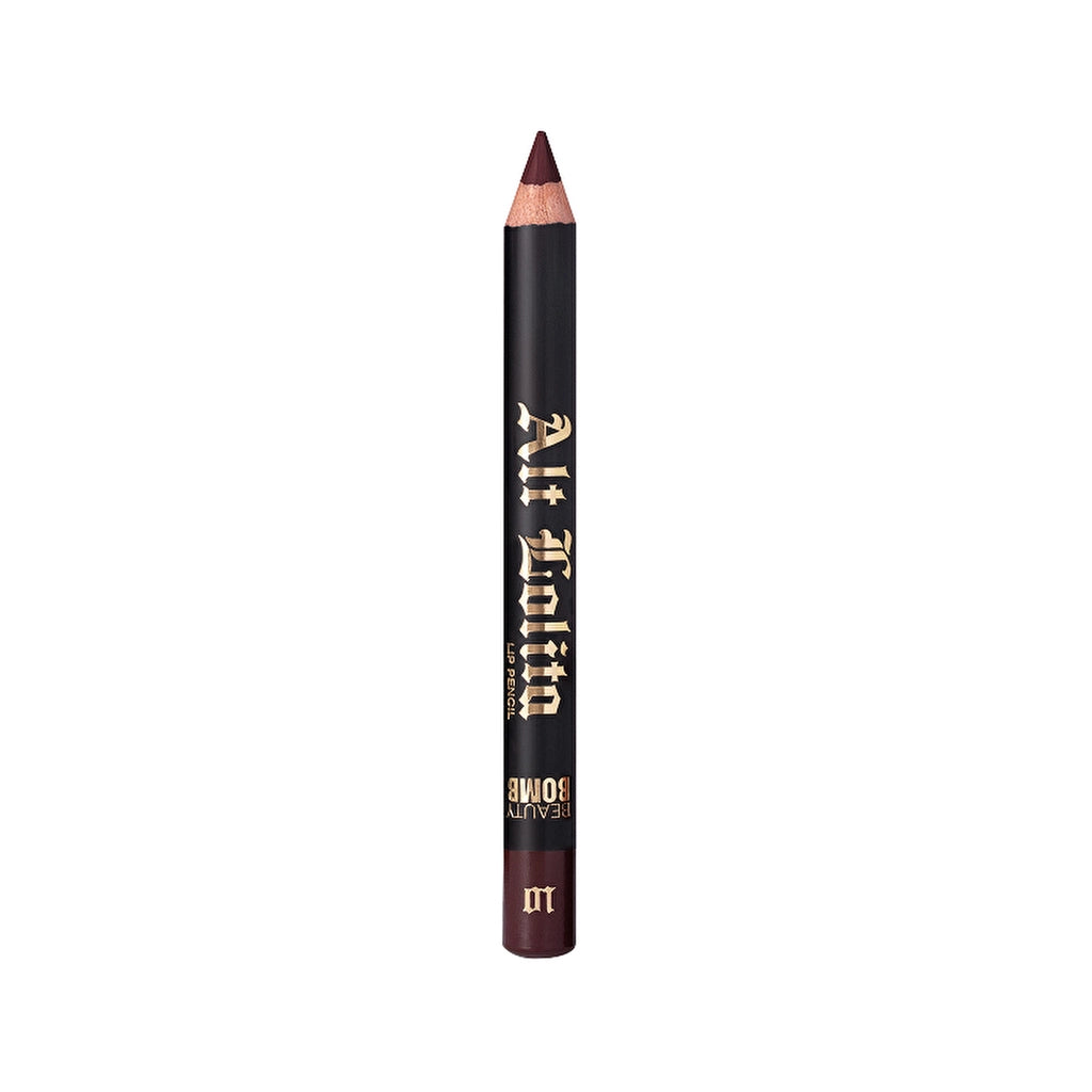 Beauty Bomb Lip Pencil Alt Lolita 10 Dark Academia - Long-Lasting Matte Lip Liner for Precise Definition