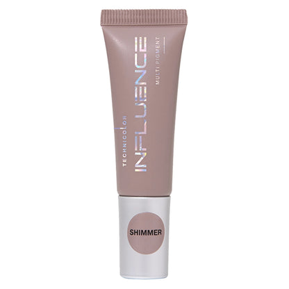 Influence Beauty Universal Makeup Pigment Technicolor 02 Shimmer Gold - Multi-Use Pigment for Eyes, Lips &amp; Cheeks