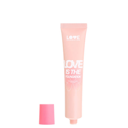 Love Generation Love is the Foundation 01 Grace Ivory - Lightweight Cream Foundation