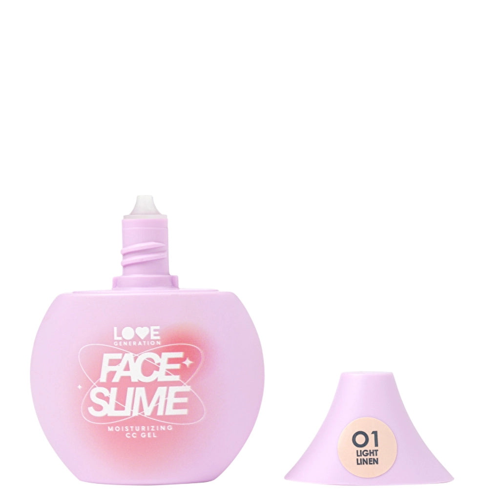 Love Generation Moisturizing CC Gel Face Slime 01 Light Linen - Hydrating CC Gel