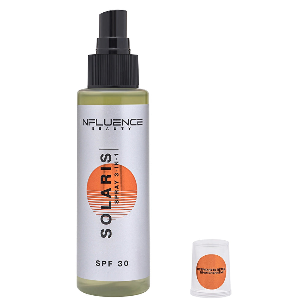 Influence Beauty Face Spray with SPF 30 Solaris - Protective Face Mist with Sun Protection