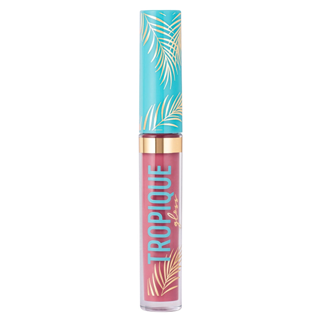 Vivienne Sabo Tropique Gloss Lip Gloss 15 Rose Petal - High-Shine Gloss &amp; Non-Sticky Finish