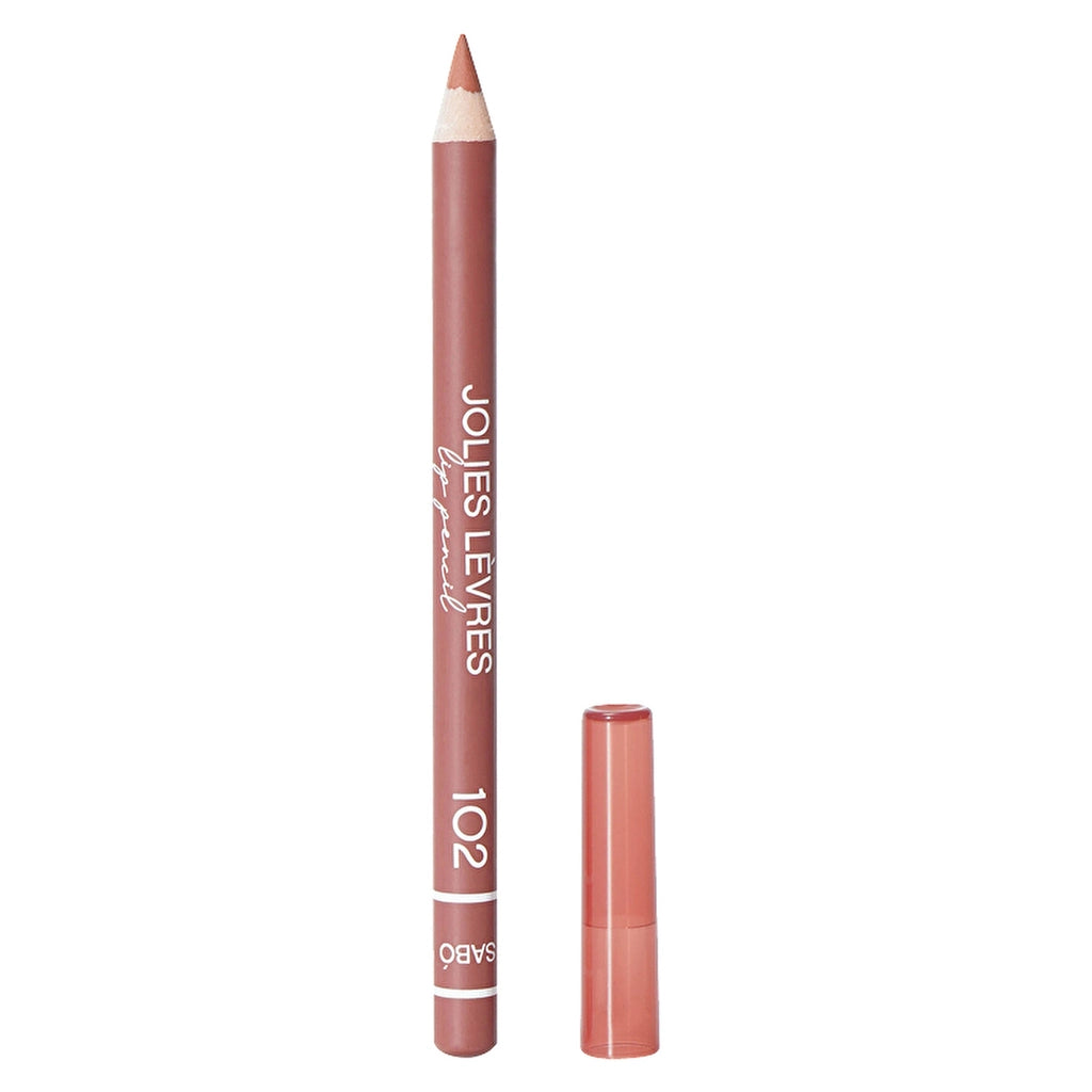 Vivienne Sabo Jolies Levres Lip Pencil 102 Rose Nude - Precise Definition &amp; Long-Lasting Wear