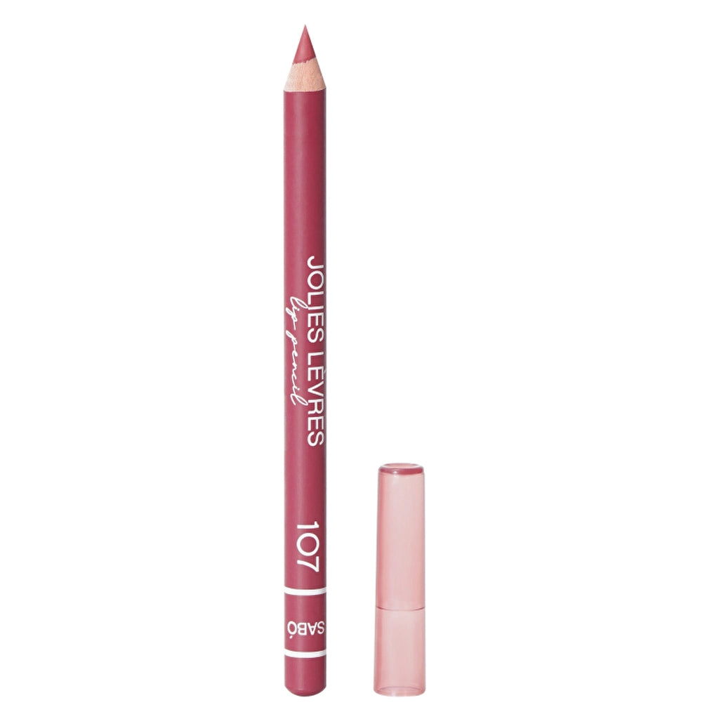 Vivienne Sabo Jolies Levres Lip Pencil 107 Warm Pink - Precise Definition &amp; Long-Lasting Wear