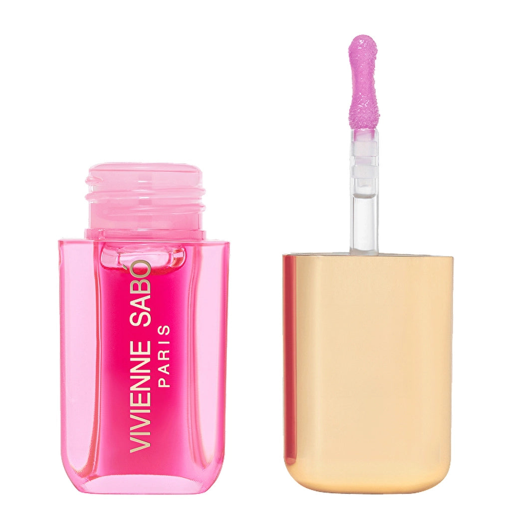 Vivienne Sabo Sirop de Fruits Lip Oil 03 Raspberry - Mirror Shine &amp; Berry Hydration