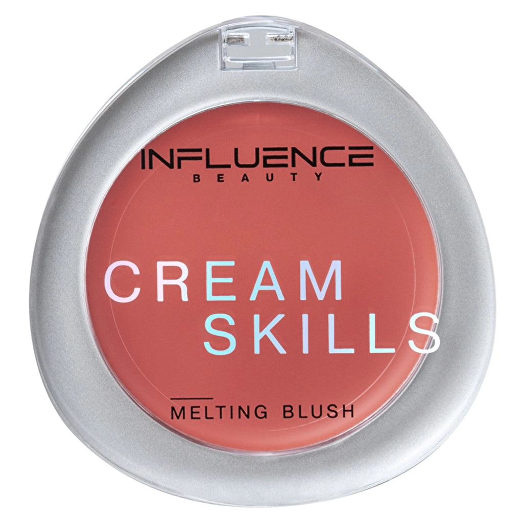 Influence Beauty Cream Blush Cream Skills Blush 03 Peach Glow - Creamy Blush for a Natural Glow