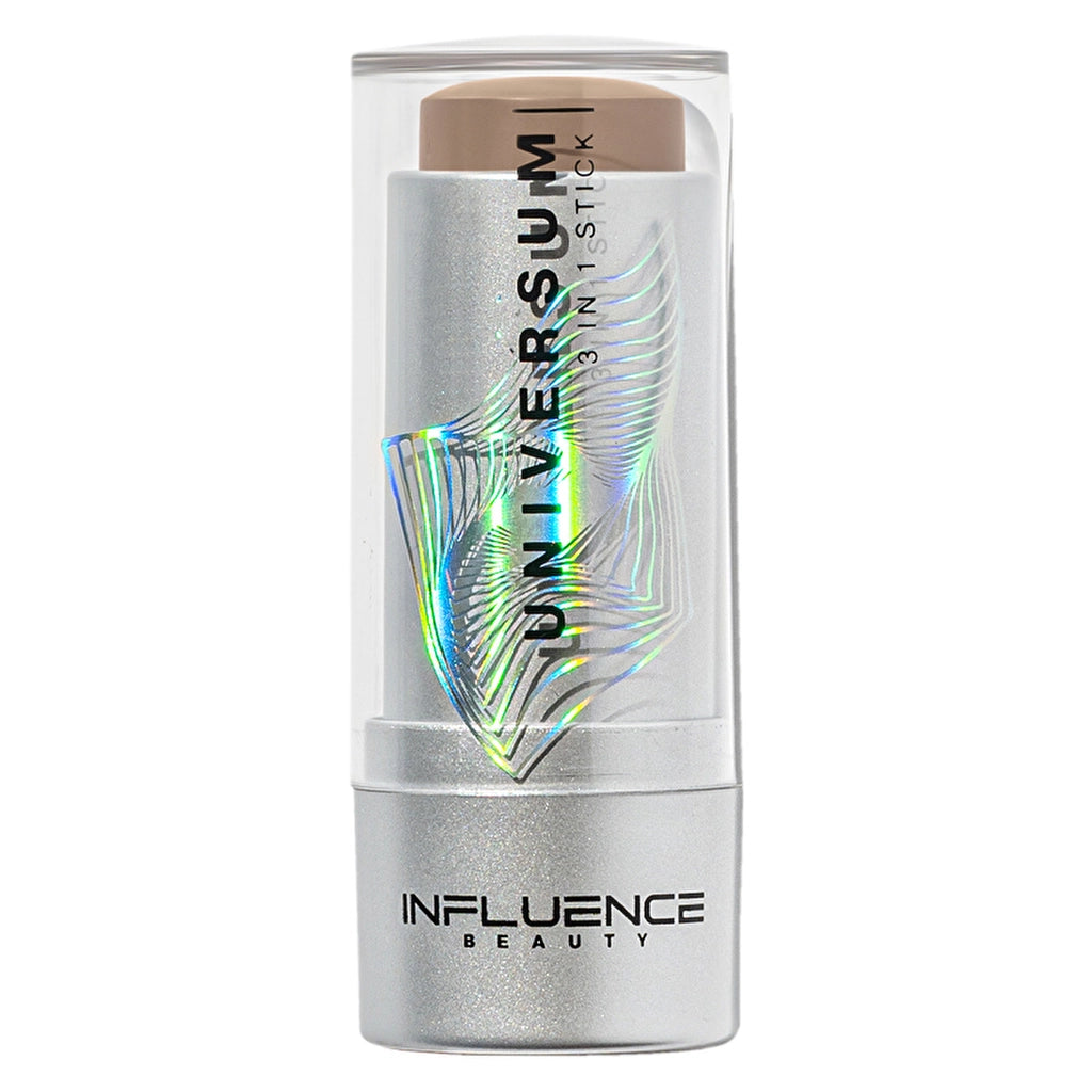 Influence Beauty 3in1 Stick Universum 02 Peach Glow - Multi-Use Stick for Eyes, Lips &amp; Cheeks