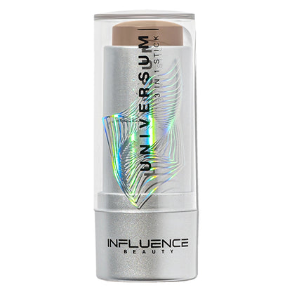 Influence Beauty 3in1 Stick Universum 02 Peach Glow - Multi-Use Stick for Eyes, Lips &amp; Cheeks