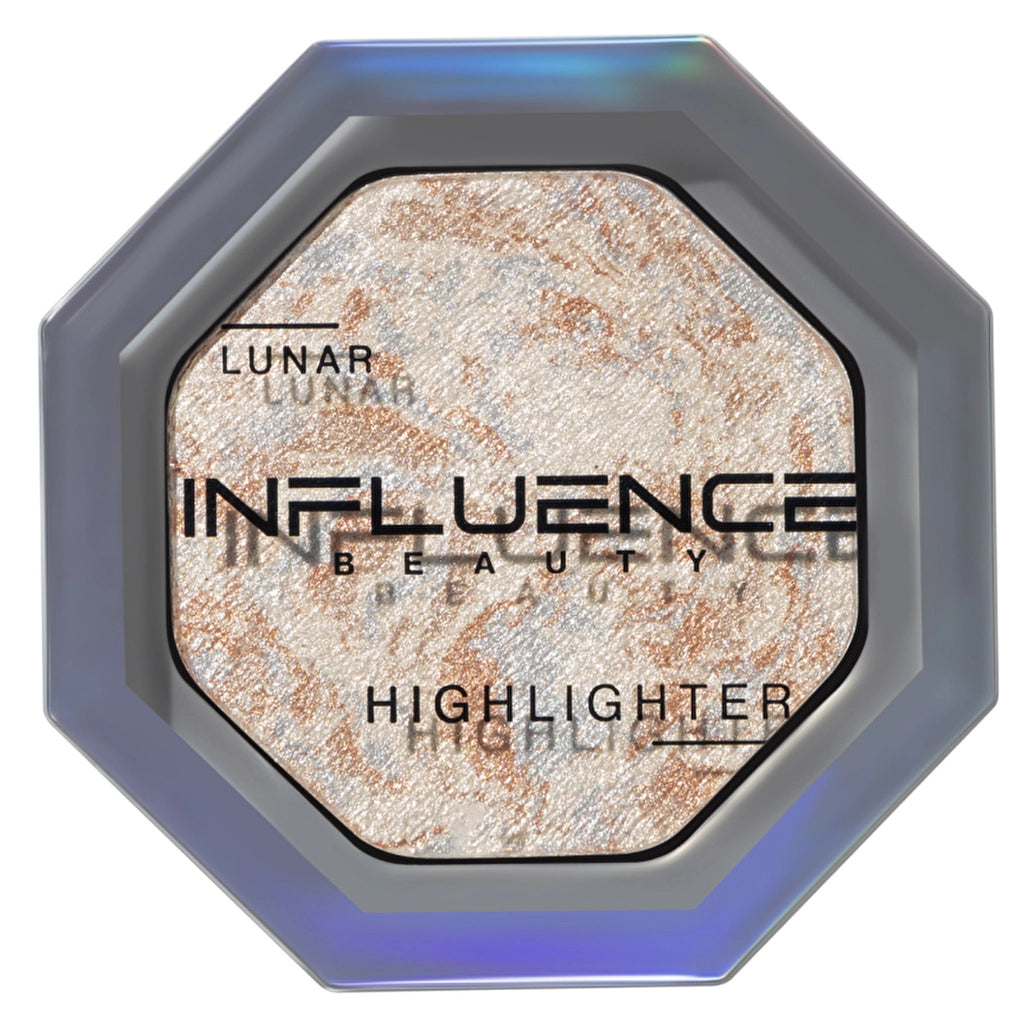 Influence Beauty Illuminating Lunar 01 Silver Moon - Pressed Highlighter with Radiant Glow
