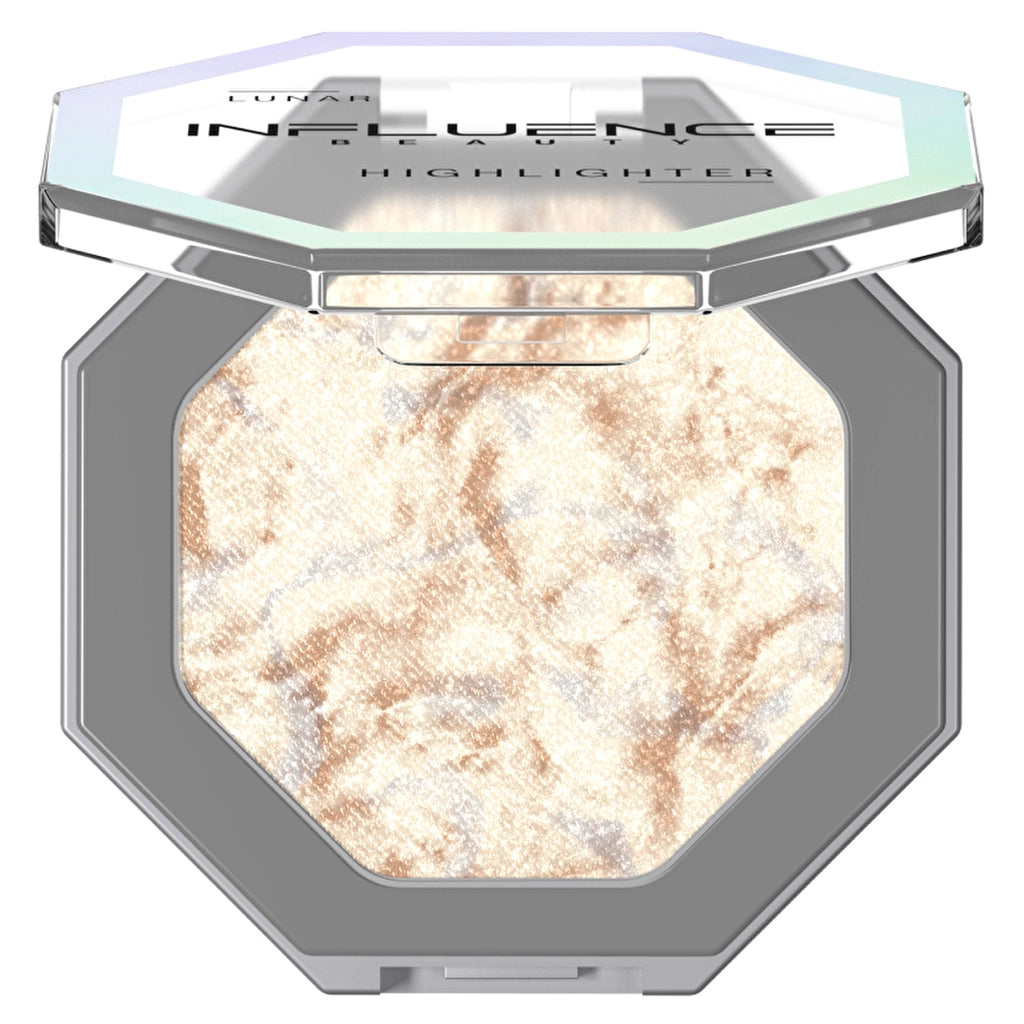 Influence Beauty Illuminating Lunar 01 Silver Moon - Pressed Highlighter with Radiant Glow