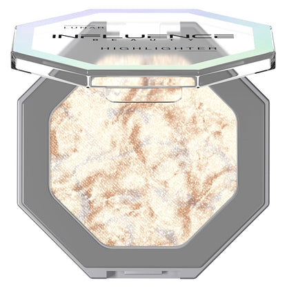 Influence Beauty Illuminating Lunar 01 Silver Moon - Pressed Highlighter with Radiant Glow
