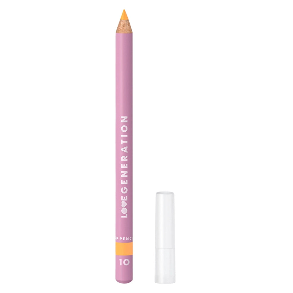 Love Generation Eye Pencil 10 Orange Crush - Classic Pencil for Bold Looks