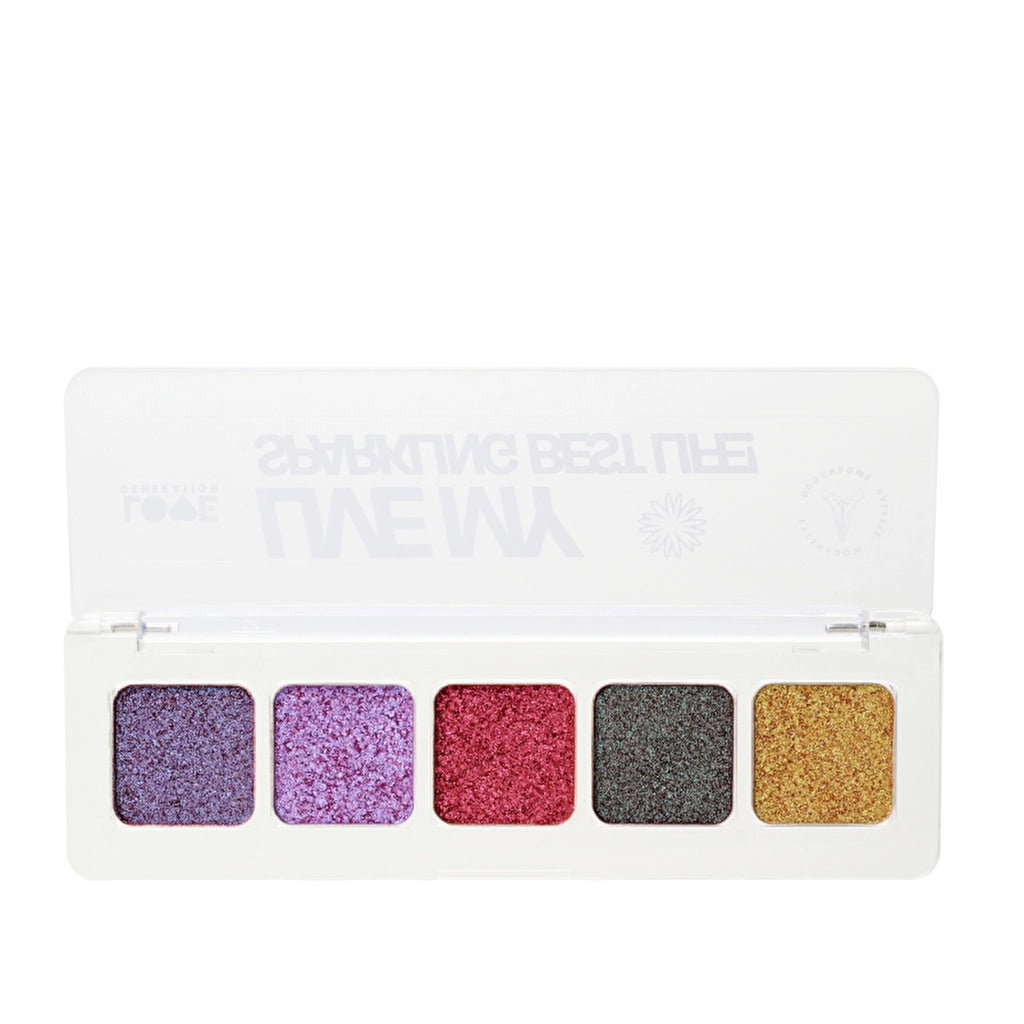 Love Generation Duochrome Eyeshadow Palette Live My Sparkling Best Life! 01 - Shimmering Duochrome Shades