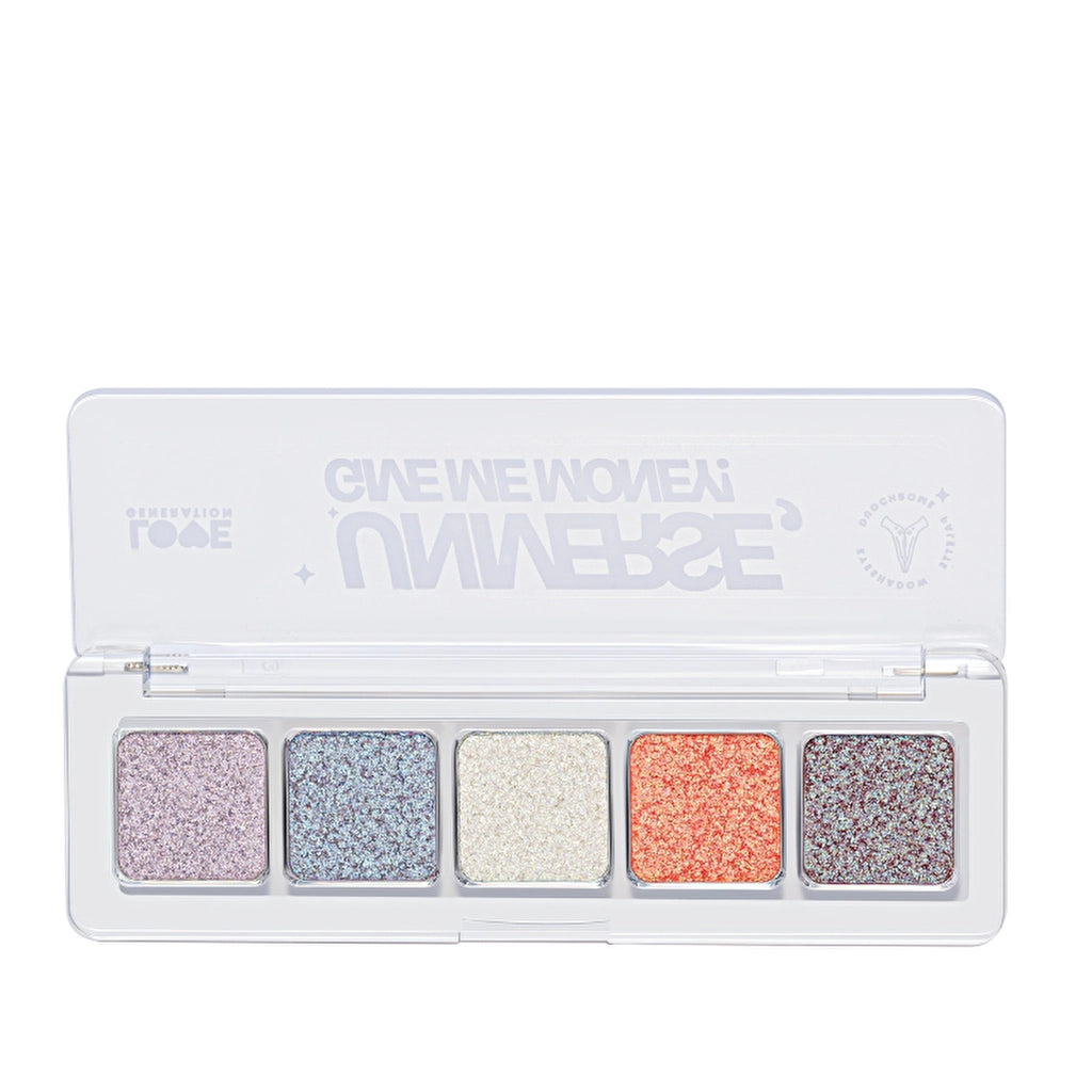 Love Generation Duochrome Eyeshadow Palette Universe, Give Me Money 01 - Shimmering Duochrome Shades