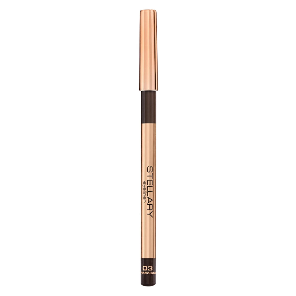 Stellary Eyeliner Pencil 03 Chocolate - Smooth Application &amp; Long-Lasting Wear