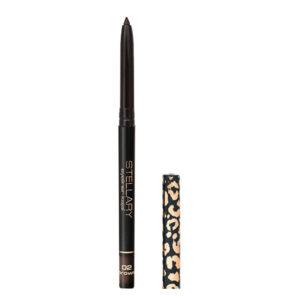Stellary Eyeliner Kajal 02 Brown - Intense Color &amp; Soft Application