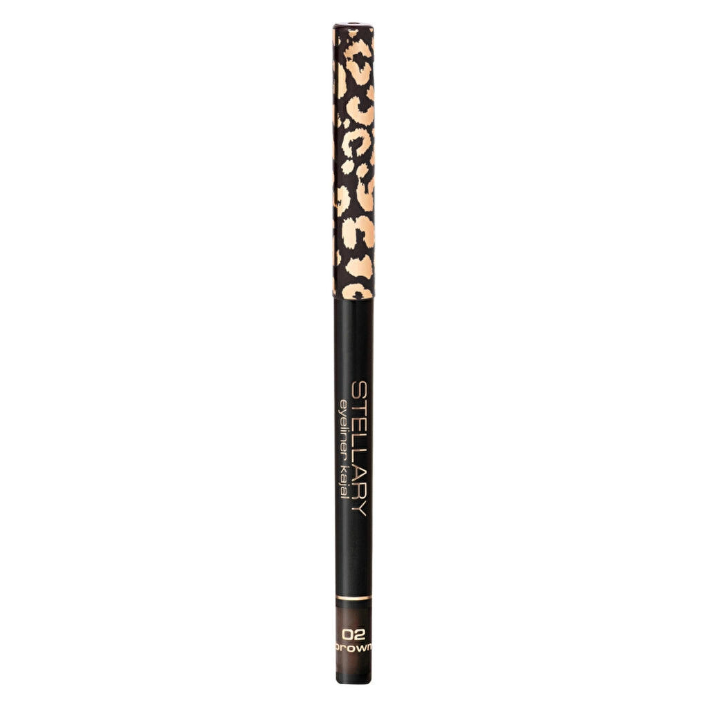 Stellary Eyeliner Kajal 02 Brown - Intense Color &amp; Soft Application