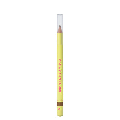 Love Generation Eyebrow Pencil 04 Brow-Tastic Vibe - Dark Brown Classic Brow Pencil