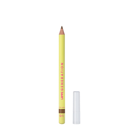 Love Generation Eyebrow Pencil 01 Browlicious Bliss - Light Brown Classic Brow Pencil
