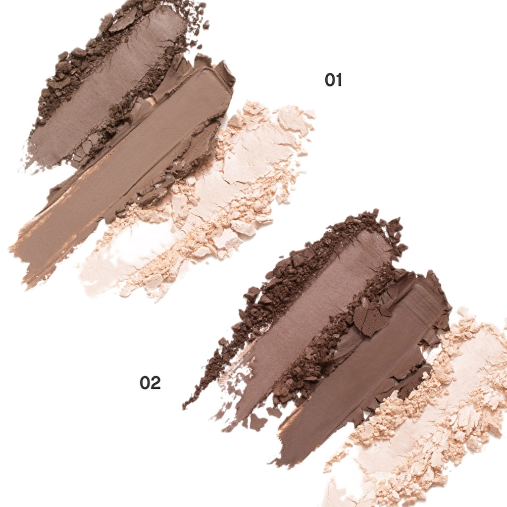 Stellary Professional Brow Set 02 Brunette - Complete Brow Grooming Kit