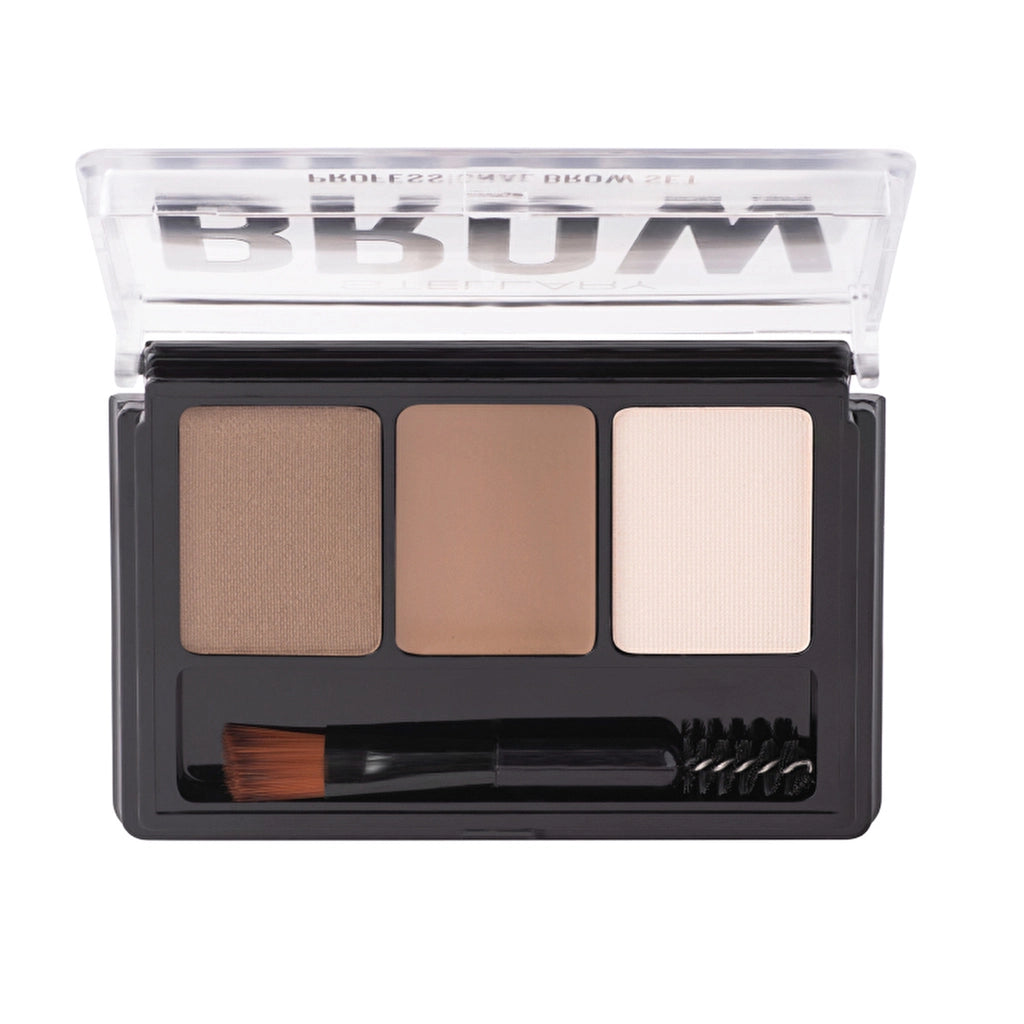 Stellary Professional Brow Set 02 Brunette - Complete Brow Grooming Kit