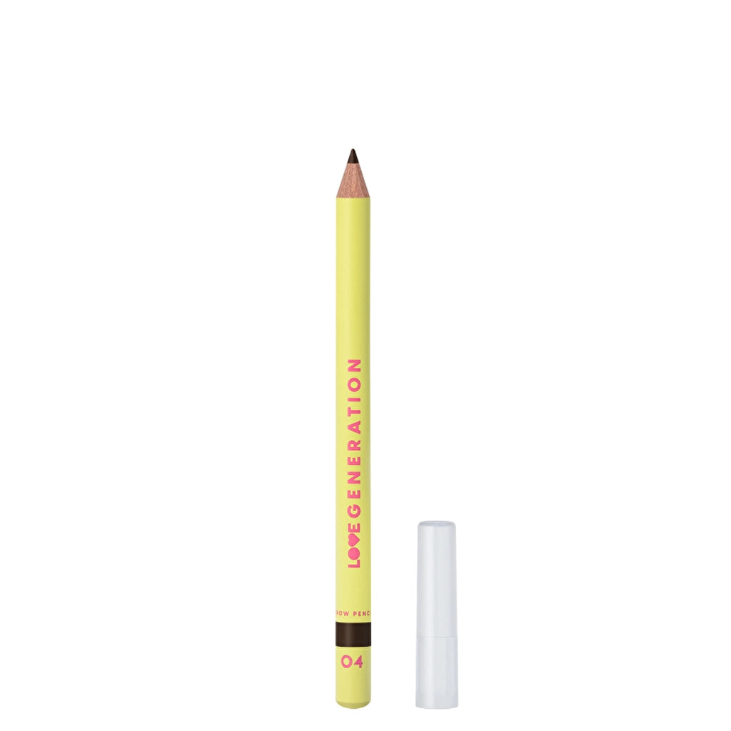 Love Generation Eyebrow Pencil 04 Brow-Tastic Vibe - Dark Brown Classic Brow Pencil