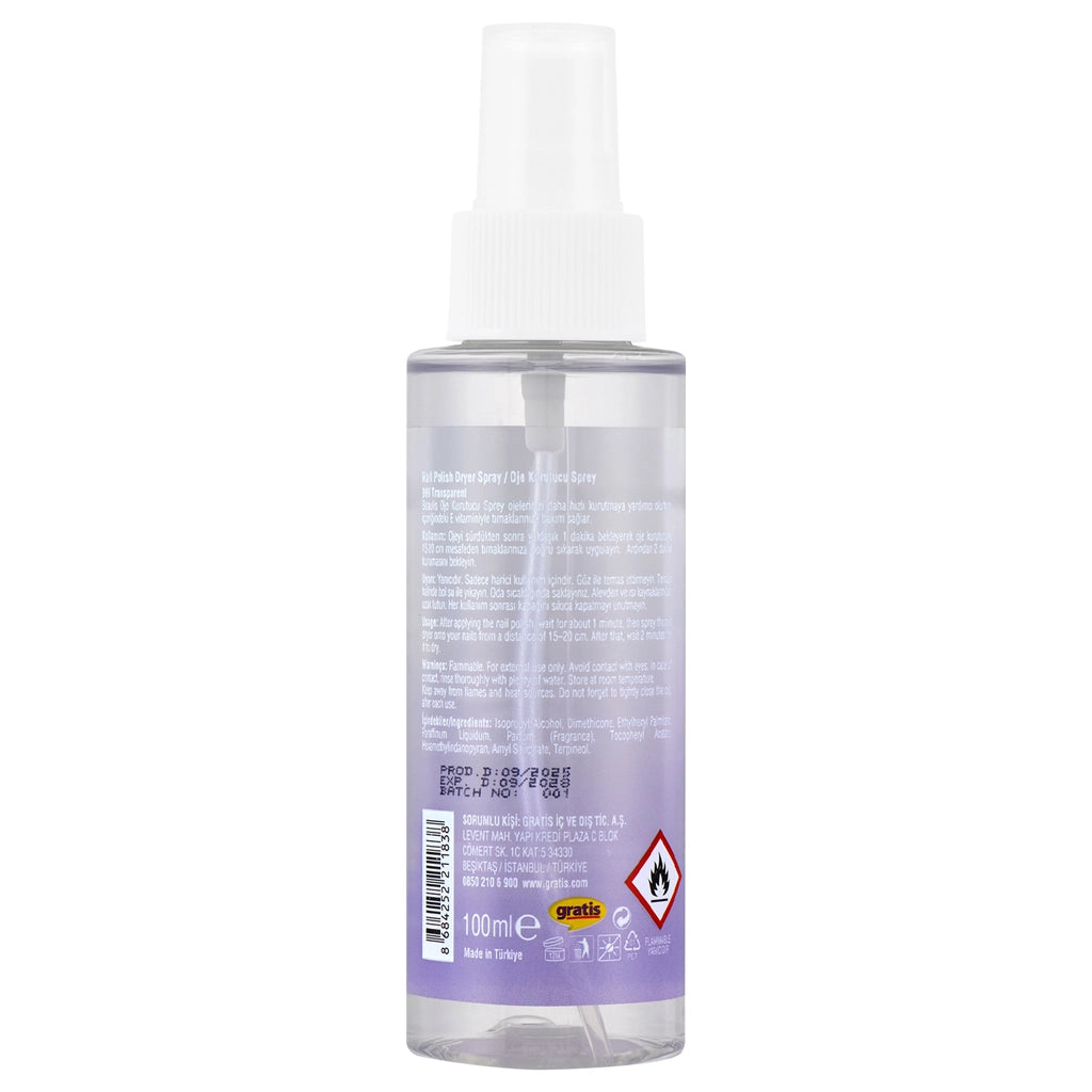 Beaulis Dry It Nail Polish Dryer Spray 100 ml