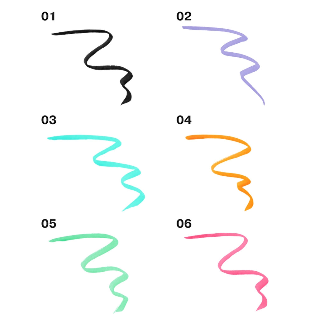 Love Generation Eye Liner Color Resource 02 Lavish Lilac - Lilac Felt-Tip Precision