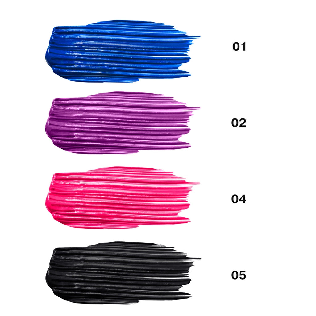 Influence Beauty Color Mascara Chromophora 04 Neon Fuchsia - Vibrant Color Mascara for Bold Eye Looks