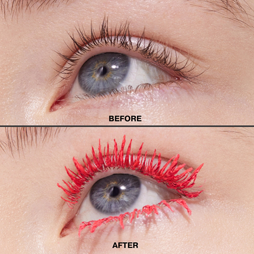 Influence Beauty Color Mascara Chromophora 04 Neon Fuchsia - Vibrant Color Mascara for Bold Eye Looks
