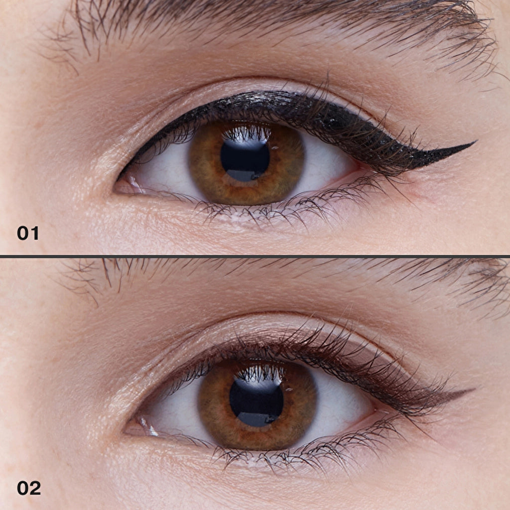 Influence Beauty Eyeliner Event Horizon 01 Cosmic Black - Long-Lasting Liquid Eyeliner with Matte Finish