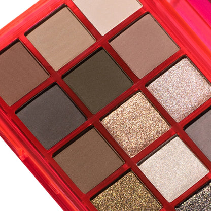 Influence Beauty Eyeshadow Palette Future Nostalgia 01 Retro Wave - 9-Color Eyeshadow Palette with Bold Colors