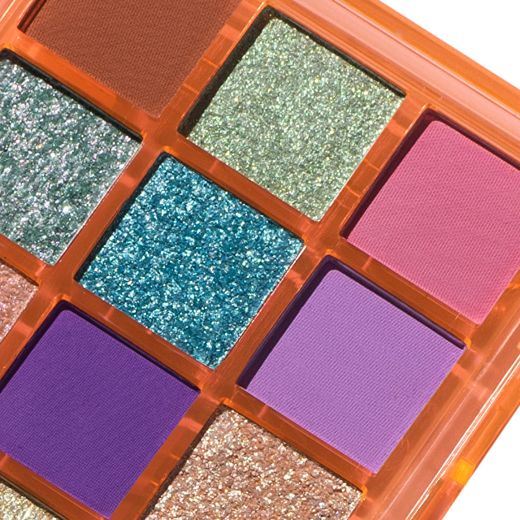 Influence Beauty Eyeshadow Palette Neuromorph 01 Neural Net - 9-Color Eyeshadow Palette for Creative Looks