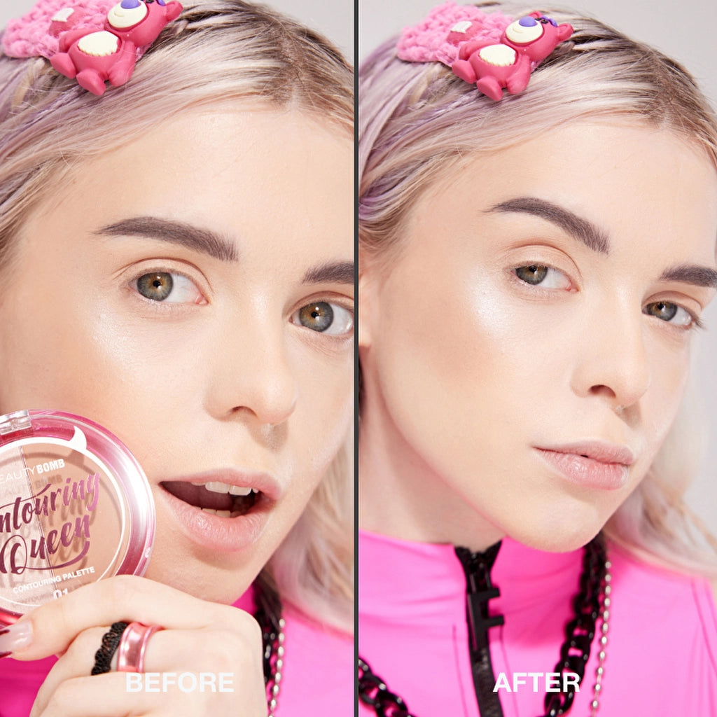 Beauty Bomb Contour Palette Contouring Queen 01