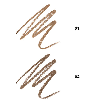 Influence Beauty Automatic Brow Robot Eyebrow Pencil 02 Dark Brown - Precision Brow Pencil with Built-In