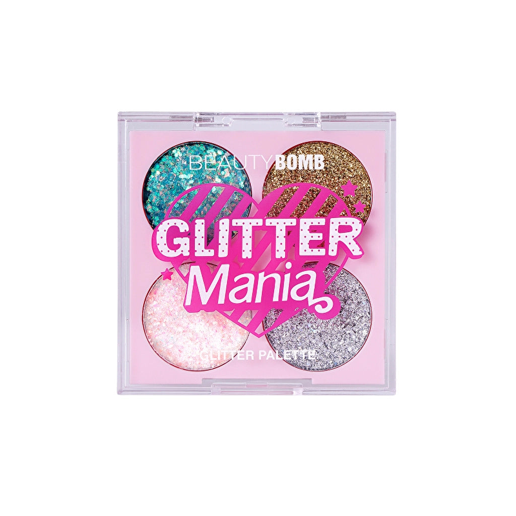 Beauty Bomb Glitter Eyeshadow Palette Glitter Mania 01