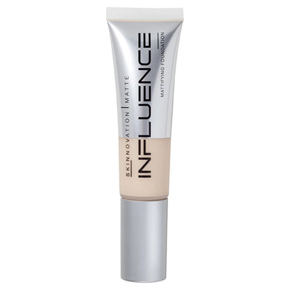 Influence Beauty Mattifying Foundation Skinnovation Matte 02 Ivory - Oil-Control Foundation with Matte Finish