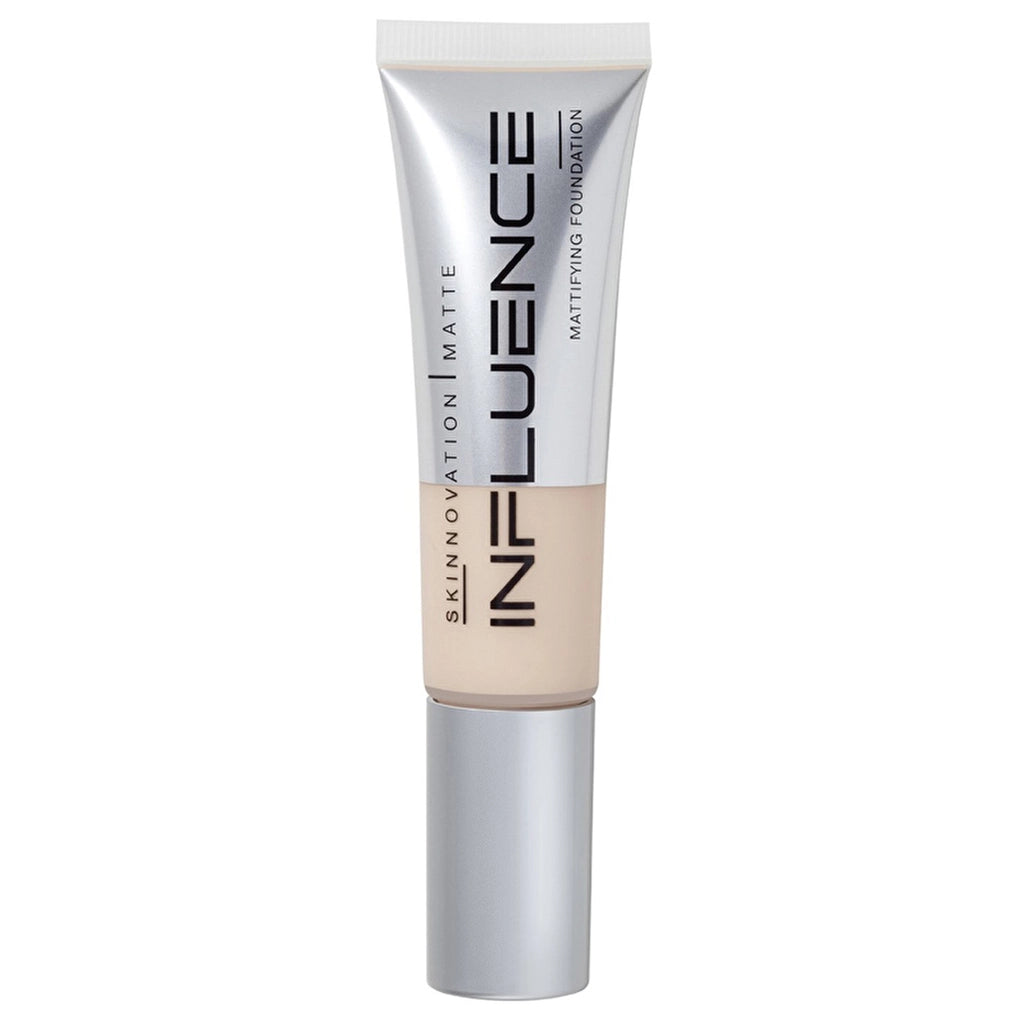 Influence Beauty Mattifying Foundation Skinnovation Matte 02 Ivory - Oil-Control Foundation with Matte Finish