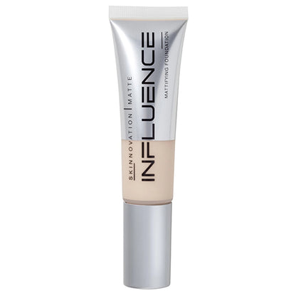 Influence Beauty Mattifying Foundation Skinnovation Matte 02 Ivory - Oil-Control Foundation with Matte Finish