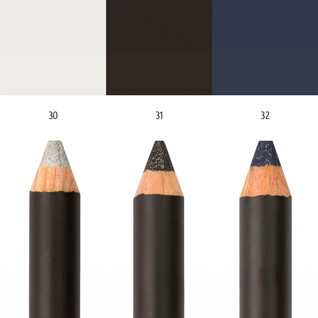 Astra Jumbo Glitter Black Sheen