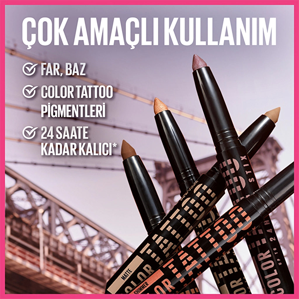 Maybelline New York Color Tattoo Gel Eyeshadow Spicy